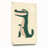 Playful Crocodile Boys Room Wall Art – Fun Kids Wall Art Prints