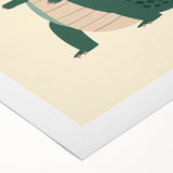 Playful Crocodile Boys Room Wall Art – Fun Kids Wall Art Prints