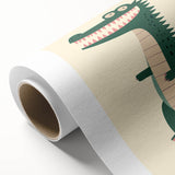 Playful Crocodile Boys Room Wall Art – Fun Kids Wall Art Prints