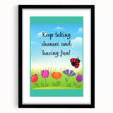Educational Nursery Wall Decor - Motivational Nature Print