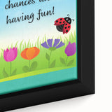 Educational Nursery Wall Decor - Motivational Nature Print