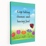 Educational Nursery Wall Decor - Motivational Nature Print