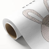 Minimalist Rabbit Nursery Wall Art – Baby Room & Kids Decor Print