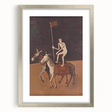 Modern Circus Performer Wall Art - Abstract Contemporary Prints