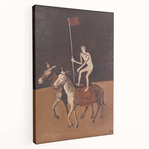 Modern Circus Performer Wall Art - Abstract Contemporary Prints