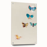 Modern Butterfly Artwork - Abstract Colorful Contemporary Wall Art