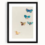 Modern Butterfly Artwork - Abstract Colorful Contemporary Wall Art