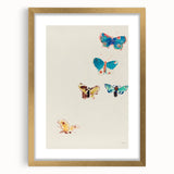 Modern Butterfly Artwork - Abstract Colorful Contemporary Wall Art