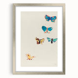 Modern Butterfly Artwork - Abstract Colorful Contemporary Wall Art