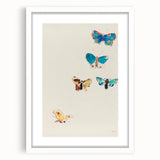 Modern Butterfly Artwork - Abstract Colorful Contemporary Wall Art
