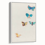 Modern Butterfly Artwork - Abstract Colorful Contemporary Wall Art