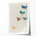 Modern Butterfly Artwork - Abstract Colorful Contemporary Wall Art