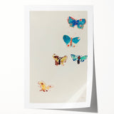 Modern Butterfly Artwork - Abstract Colorful Contemporary Wall Art