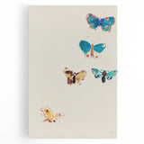 Modern Butterfly Artwork - Abstract Colorful Contemporary Wall Art