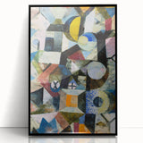 Abstract Geometric Wall Art - Modern Colorful Art Prints