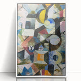 Abstract Geometric Wall Art - Modern Colorful Art Prints