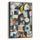 Abstract Geometric Wall Art - Modern Colorful Art Prints