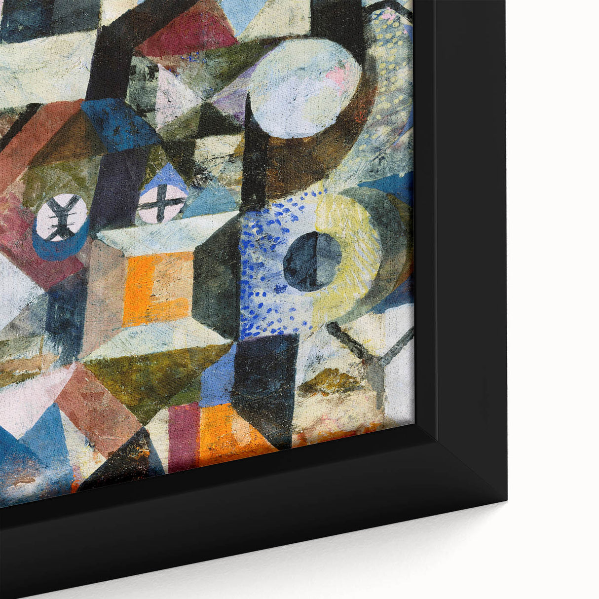 Abstract Geometric Wall Art - Modern Colorful Art Prints