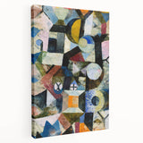 Abstract Geometric Wall Art - Modern Colorful Art Prints