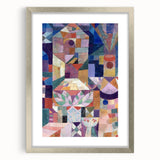 Abstract Burggarten Wall Art - Colorful Modern Art Prints