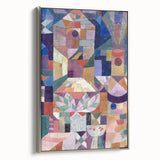 Abstract Burggarten Wall Art - Colorful Modern Art Prints