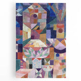 Abstract Burggarten Wall Art - Colorful Modern Art Prints