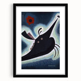 Abstract Modern Black Geometry Art - Wassily Kandinsky Prints