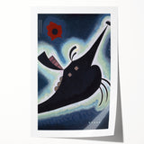Abstract Modern Black Geometry Art - Wassily Kandinsky Prints