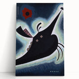 Abstract Modern Black Geometry Art - Wassily Kandinsky Prints