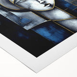 Abstract Faces Living Room Wall Art - Modern Canvas & Framed Prints