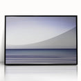 Tranquil Ocean Office Wall Art – Modern Blue Gradient Seascape