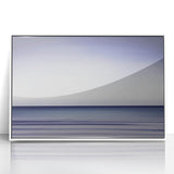 Tranquil Ocean Office Wall Art – Modern Blue Gradient Seascape