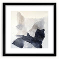 Abstract Art Prints – Neutral Collage in Black, White & Gray