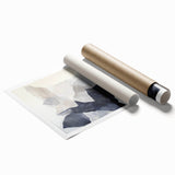 Abstract Art Prints – Neutral Collage in Black, White & Gray