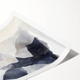 Abstract Art Prints – Neutral Collage in Black, White & Gray