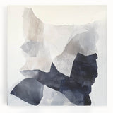 Abstract Art Prints – Neutral Collage in Black, White & Gray