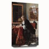 Baroque Art Interior Scene - Classic Wall Art for Historical Décor