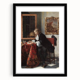 Baroque Art Interior Scene - Classic Wall Art for Historical Décor