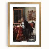Baroque Art Interior Scene - Classic Wall Art for Historical Décor
