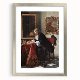 Baroque Art Interior Scene - Classic Wall Art for Historical Décor