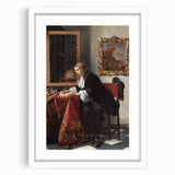 Baroque Art Interior Scene - Classic Wall Art for Historical Décor