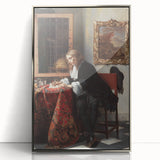 Baroque Art Interior Scene - Classic Wall Art for Historical Décor