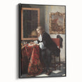 Baroque Art Interior Scene - Classic Wall Art for Historical Décor