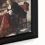 Baroque Art Interior Scene - Classic Wall Art for Historical Décor