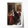 Baroque Art Interior Scene - Classic Wall Art for Historical Décor