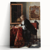 Baroque Art Interior Scene - Classic Wall Art for Historical Décor