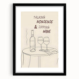 Extra large abstract art print featuring a textured mix of vibrant colors on a framed black mat, ideal for living room decor.