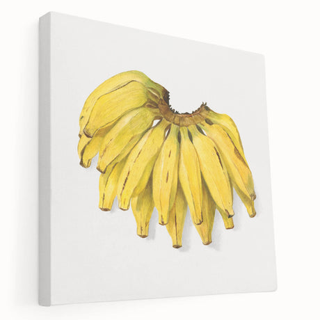 Large art on stretched canvas depicting assorted fruits in bright colors, ideal for kitchen wall art.