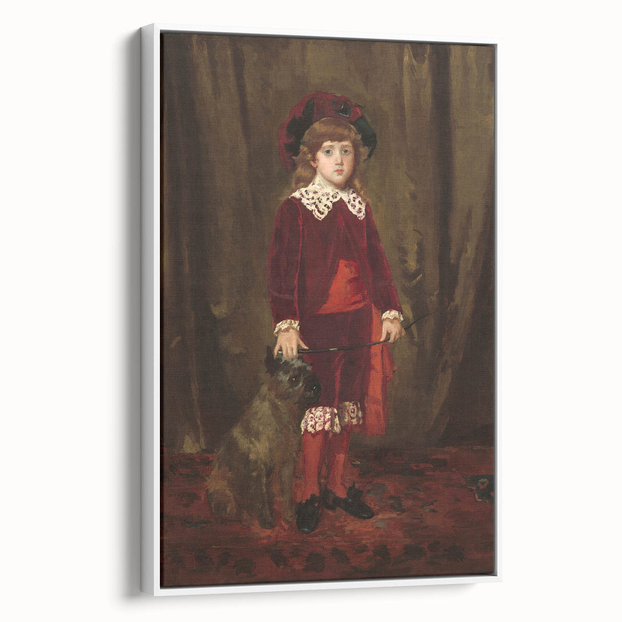 Eddy Cassatt Portrait - Impressionist Wall Art | Framed & Canvas Prints