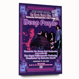 Deep Purple Royal Albert Hall Retro Poster - Vintage Concert Art